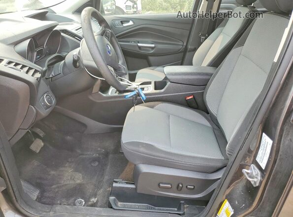 1FMCU9GD5JUC58390 2018 FORD ESCAPE Угольный Вид салона спереди
