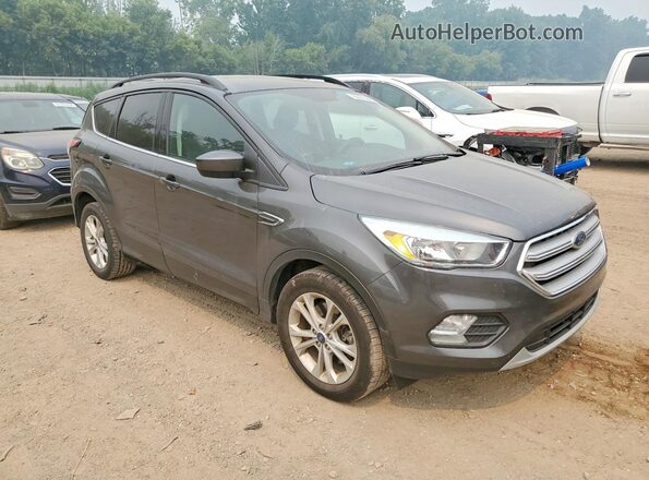 1FMCU9GD5JUC58390 2018 FORD ESCAPE Угольный Передняя правая четверть