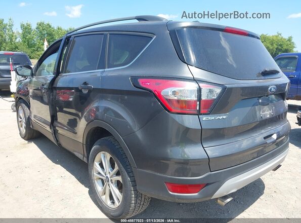 1FMCU9GD5JUC90157 2018 FORD ESCAPE Gray Задня ліва чверть