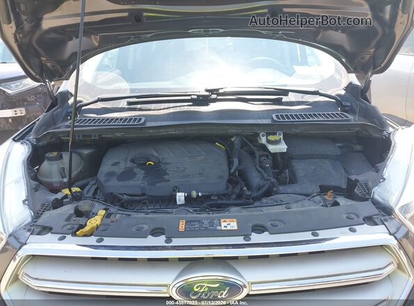 1FMCU9GD5JUC90157 2018 FORD ESCAPE Gray Вид ззаду