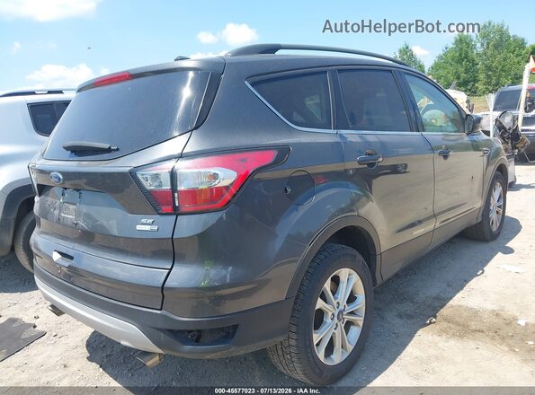 1FMCU9GD5JUC90157 2018 FORD ESCAPE Gray Задня права чверть
