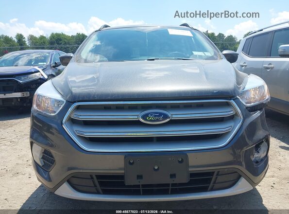 1FMCU9GD5JUC90157 2018 FORD ESCAPE Gray Вид задньої частини салону