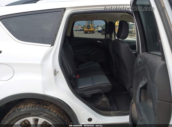 1FMCU9GD5JUD08446 2018 FORD ESCAPE White VIN კოდის სტიკერის ხედი