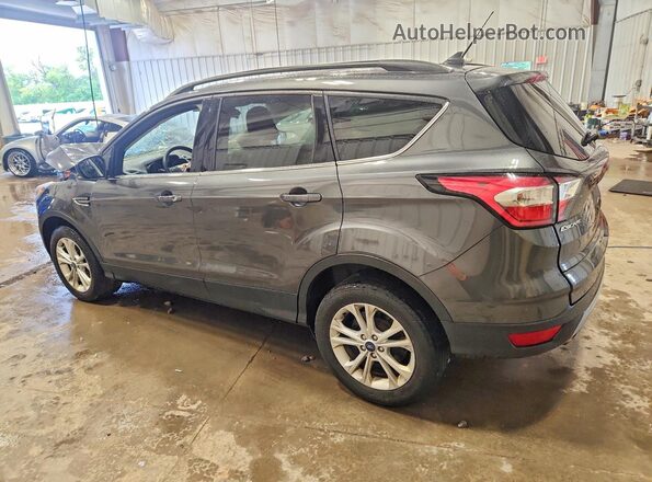 1FMCU9GD5JUD21598 2018 FORD ESCAPE Gray Задня ліва чверть