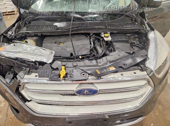 1FMCU9GD5JUD21598 2018 FORD ESCAPE Gray Вид підкапотного простору