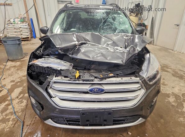 1FMCU9GD5JUD21598 2018 FORD ESCAPE Gray Вид спереду
