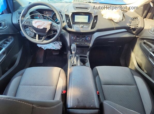 1FMCU9GD5JUD21598 2018 FORD ESCAPE Gray Вид панелі приладів