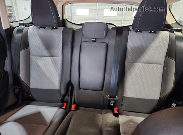 1FMCU9GD5JUD35372 2018 FORD ESCAPE Silver Rear seats view