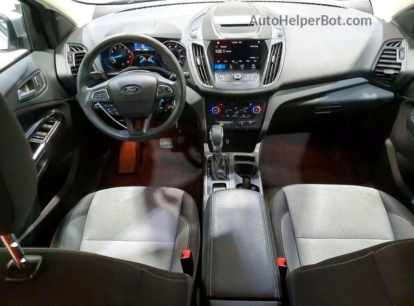 1FMCU9GD5JUD35372 2018 FORD ESCAPE Silver Dashboard view