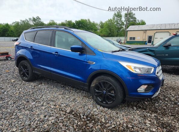 1FMCU9GD5JUD46565 2018 FORD ESCAPE Blue Front right