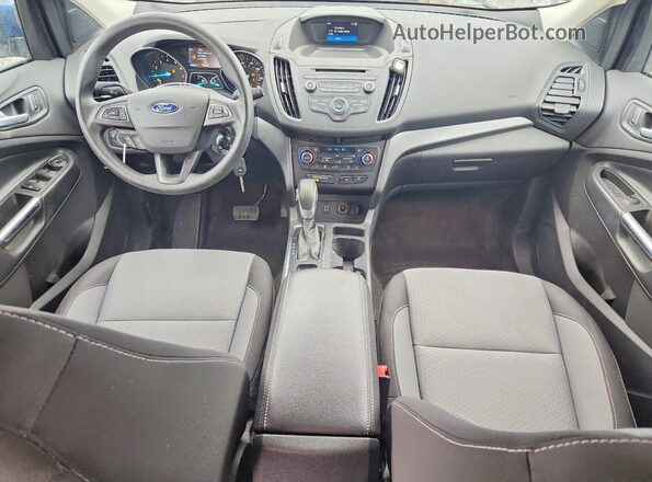 1FMCU9GD5JUD46565 2018 FORD ESCAPE Blue Dashboard view