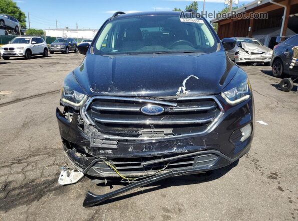 1FMCU9GD5KUA45716 2019 FORD ESCAPE Black Widok z przodu
