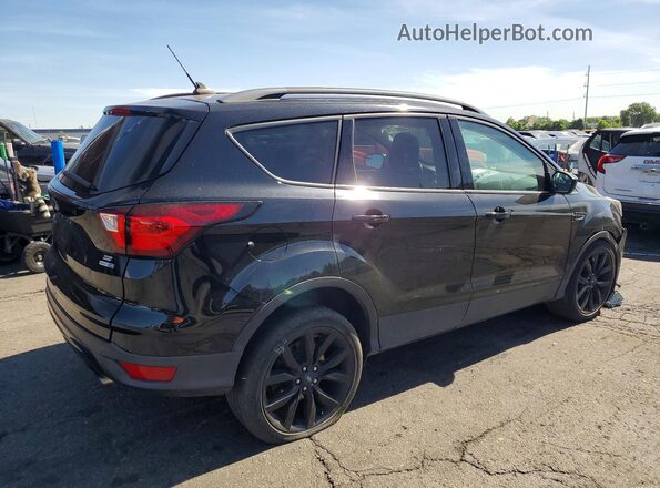 1FMCU9GD5KUA45716 2019 FORD ESCAPE Black Tył prawy