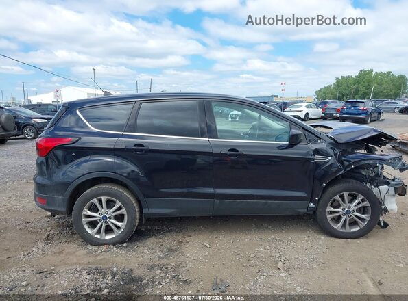 1FMCU9GD5KUA52312 2019 FORD ESCAPE Black Widok wnętrza 360 stopni
