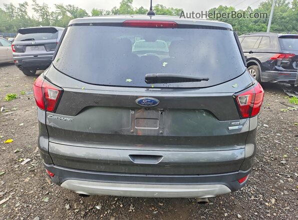 1FMCU9GD5KUB25291 2019 FORD ESCAPE Gray Vista trasera