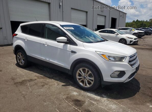 1FMCU9GD5KUB41281 2019 FORD ESCAPE White Delantero derecho