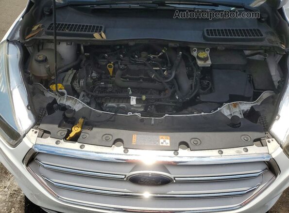 1FMCU9GD5KUB41281 2019 FORD ESCAPE White Vista del compartimento del motor