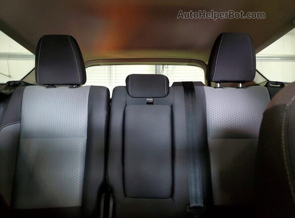 1FMCU9GD5KUB61000 2019 FORD ESCAPE Silver Rear seats view