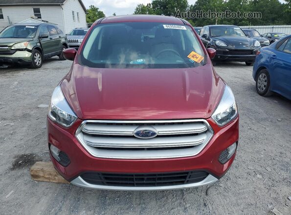 1FMCU9GD5KUC44362 2019 FORD ESCAPE Red Widok z przodu