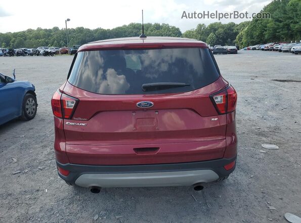 1FMCU9GD5KUC44362 2019 FORD ESCAPE Red Widok z tyłu
