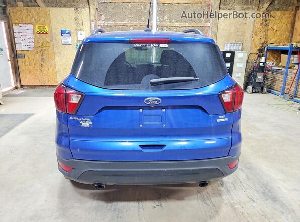 1FMCU9GD5KUC54762 2019 FORD ESCAPE Blue Widok z tyłu