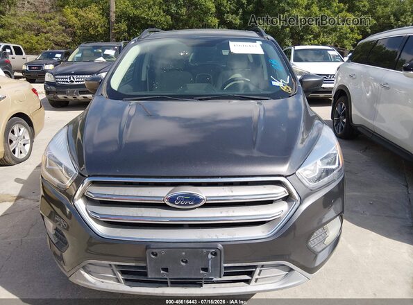 1FMCU9GD6HUB82706 2017 FORD ESCAPE Gray Widok zestawu wskaźników