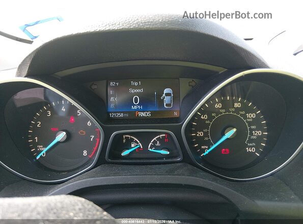 1FMCU9GD6HUB82706 2017 FORD ESCAPE Gray Widok tylnych siedzeń
