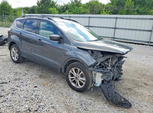 1FMCU9GD6HUC72664 2017 FORD ESCAPE Gray Delantero derecho