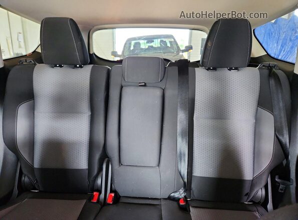 1FMCU9GD6HUC85799 2017 FORD ESCAPE Brown Rear seats view