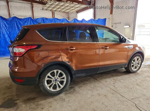 1FMCU9GD6HUC85799 2017 FORD ESCAPE Brown Rear right
