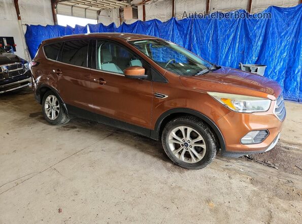 1FMCU9GD6HUC85799 2017 FORD ESCAPE Brown Front right