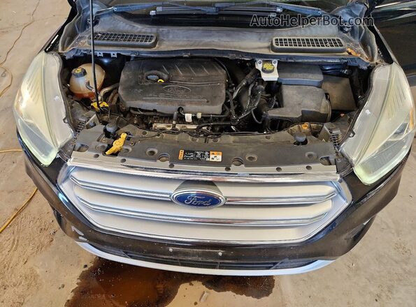 1FMCU9GD6HUC98424 2017 FORD ESCAPE Black Շարժիչի բաժամունքի տեսք
