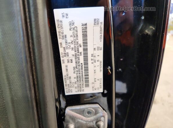 1FMCU9GD6HUC98424 2017 FORD ESCAPE Black VIN կոդի պիտակի տեսք