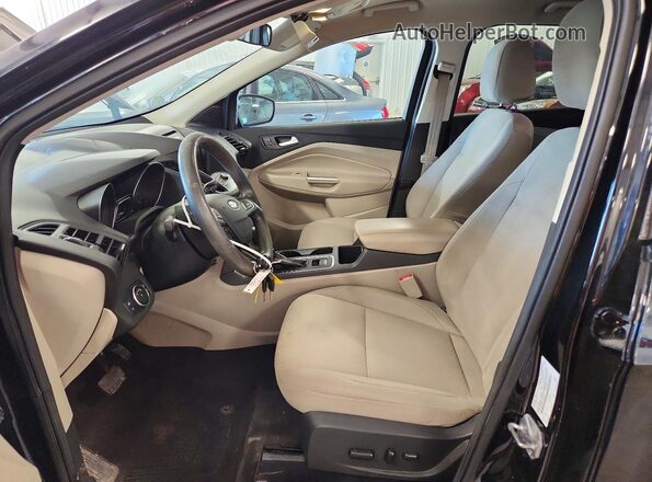 1FMCU9GD6HUC98424 2017 FORD ESCAPE Black Սալոնի դիմացի տեսք