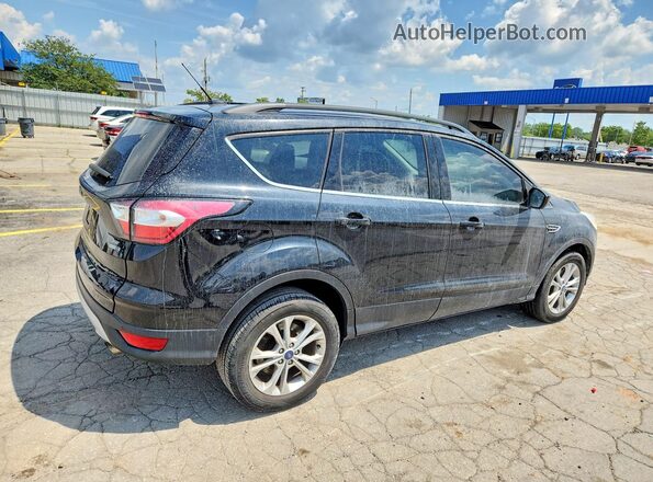 1FMCU9GD6HUD43300 2017 FORD ESCAPE Black Rear right