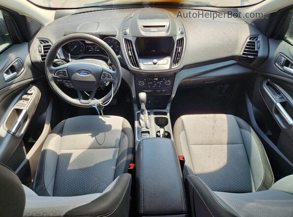 1FMCU9GD6HUD43300 2017 FORD ESCAPE Black Dashboard view