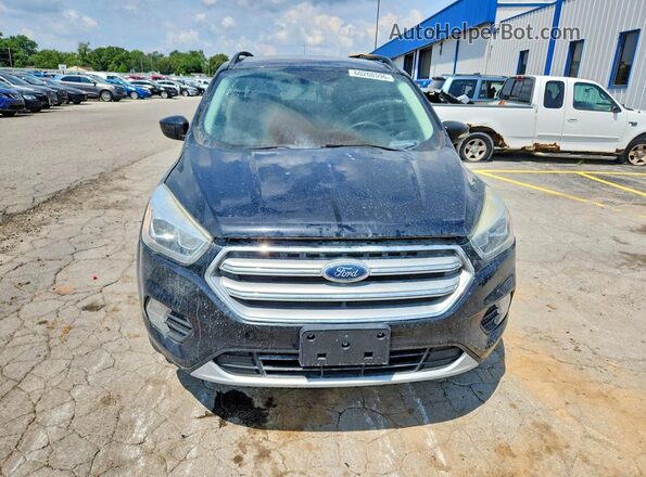 1FMCU9GD6HUD43300 2017 FORD ESCAPE Black Front view
