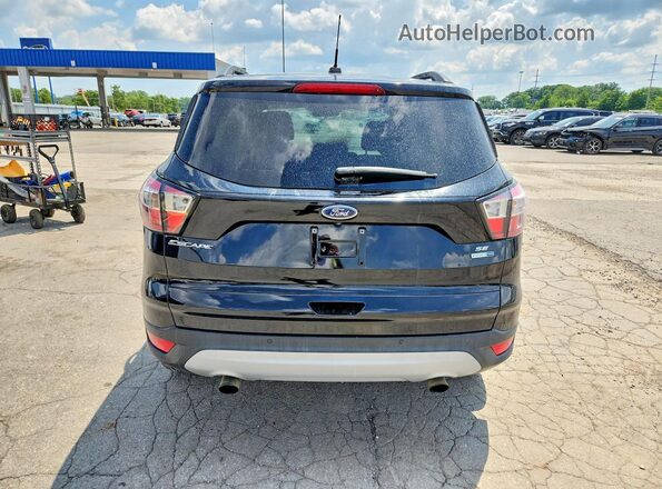 1FMCU9GD6HUD43300 2017 FORD ESCAPE Black Rear view