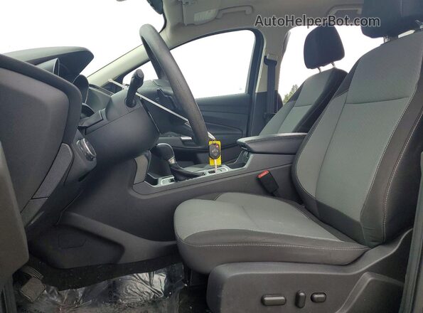 1FMCU9GD6HUD95784 2017 FORD ESCAPE Black Widok wnętrza z przodu