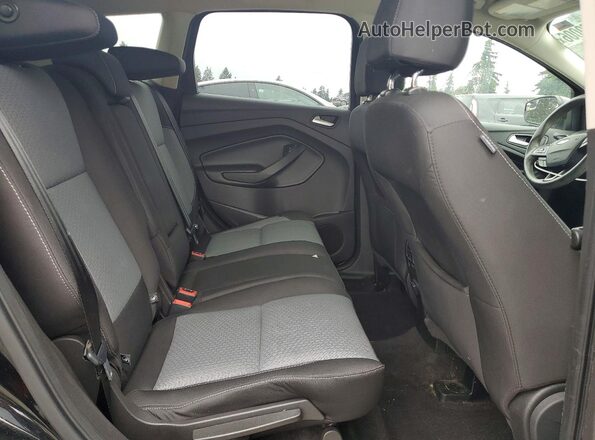 1FMCU9GD6HUD95784 2017 FORD ESCAPE Black Widok wnętrza z tyłu