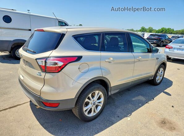 1FMCU9GD6HUE82407 2017 FORD ESCAPE Gold Задня права чверть