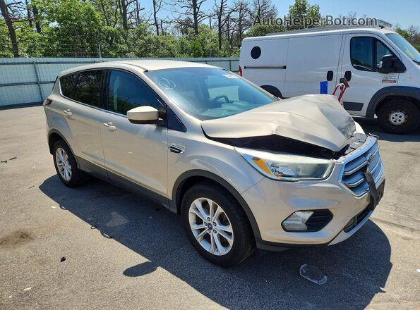 1FMCU9GD6HUE82407 2017 FORD ESCAPE Gold Передня права чверть