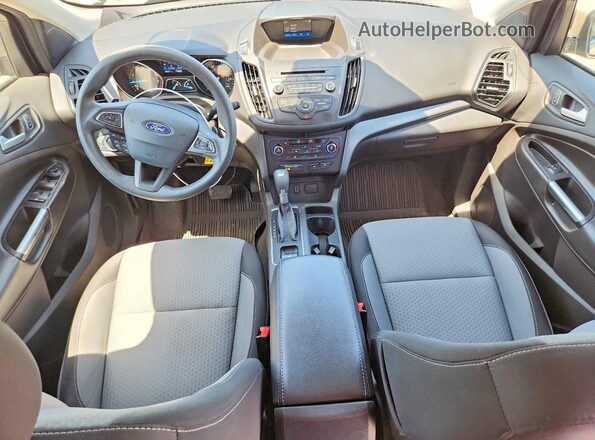 1FMCU9GD6HUE82407 2017 FORD ESCAPE Gold Вид панелі приладів