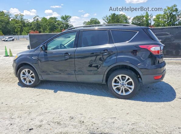 1FMCU9GD6JUA68372 2018 FORD ESCAPE Black უკანა მარცხენა