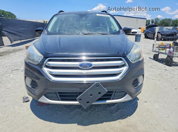 1FMCU9GD6JUA68372 2018 FORD ESCAPE Black წინა ხედი