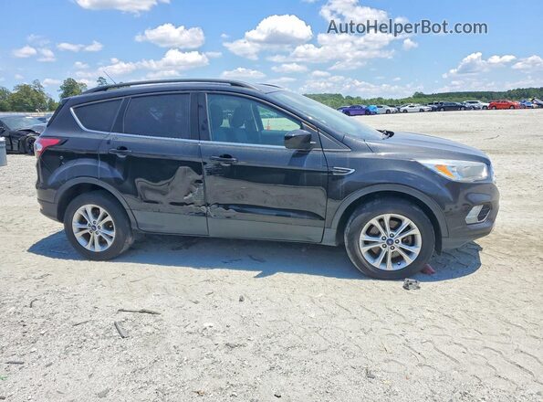 1FMCU9GD6JUA68372 2018 FORD ESCAPE Black წინა მარჯვენა