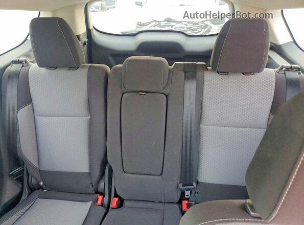 1FMCU9GD6JUA95362 2018 FORD ESCAPE Black უკანა სავარძლების ხედი