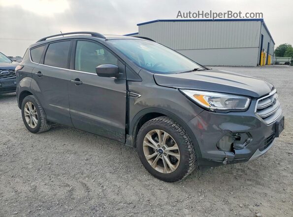 1FMCU9GD6JUA95362 2018 FORD ESCAPE Black წინა მარჯვენა