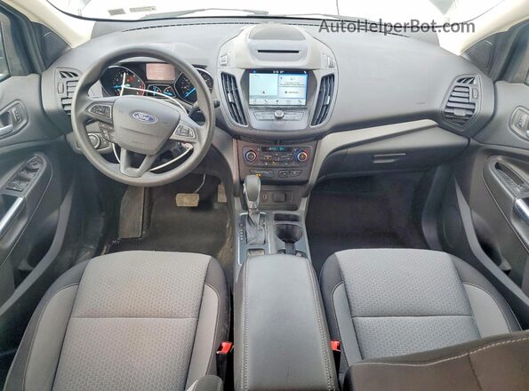 1FMCU9GD6JUA95362 2018 FORD ESCAPE Black წინა პანელის ხედი