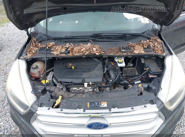 1FMCU9GD6JUB17019 2018 FORD ESCAPE Серый Вид сзади